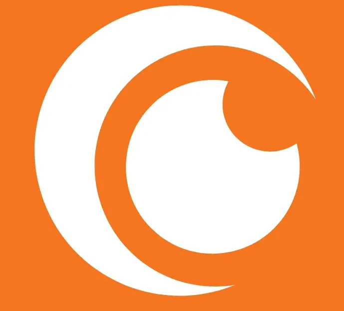 Crunchyapkpro logo with bold orange background and modern curved white design representing anime streaming updates and APK downloads