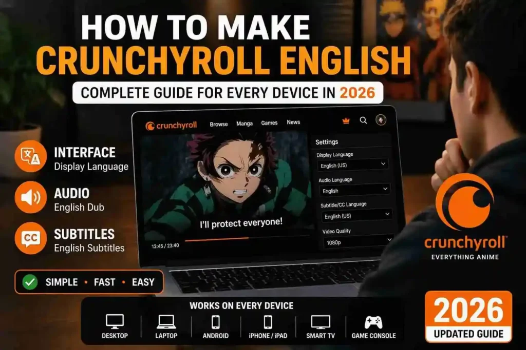 How to Make Crunchyroll English: Complete Guide for Every Device in 2026 2 how to make crunchyroll english 2026 guide.webp converted from jpg 11zon